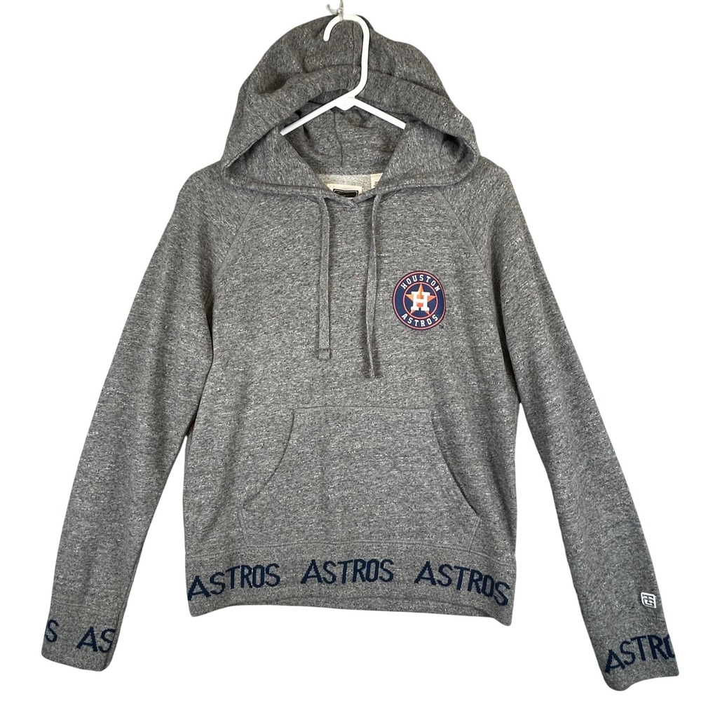 Houston Astros MLB Heather Gray Hoodie Womens XS